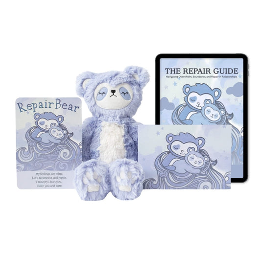 Limited Edition Repair Bear & Parenting Guide